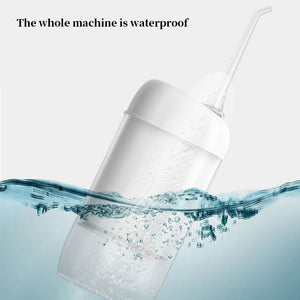 200ml Oral Irrigator Water Flosser Jet Portable Tooth Cleaner USB Rechargeable Teeth Whitening Irrigator Dental Cleaning Tools