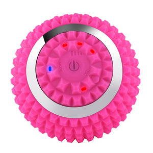 Electric Vibrating Massage Ball Sport Fitness Foot Pain Relief Plantar Facilities Reliever Gym Home Training Yoga Massager Ball