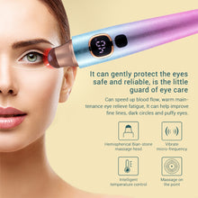 Load image into Gallery viewer, Eye Massager Portable Heating Vibration Eye Care Device Eye Cream Importer Household Eye Beauty Instrument