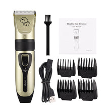 Load image into Gallery viewer, Electric Hair Clipper For Pet Hair Cutting Low Noise Ceramic Blade Hair Trimmer Dog Cat Rabbit Hair Removal Machine