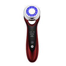 Load image into Gallery viewer, EMS Beauty Instrument Face Lifting Heat Red Blue Light Face Cleaner Deep Cleansing Home Skin Care Device Face Massager
