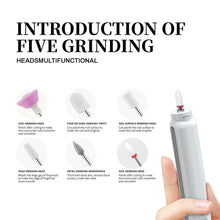Load image into Gallery viewer, New Professional Electric Nail Drill Machine Pedicure Manicure Drill Set Mill Cutter Set Nail File 15000RPM Polishing Equipment