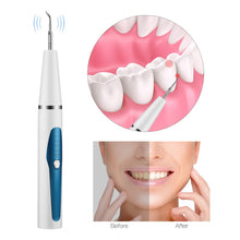Load image into Gallery viewer, Portable Ultrasonic Dental Scaler Tooth Calculus Remover Tooth Stains Tartar Tool Dentist Teeth Whitening Oral Hygiene Tools