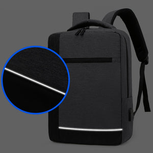 Men's Backpack Multifunctional USB Charging Bag Male Waterproof Oxford Cloth Rucksack For Laptop 15.6 Inch Urban Casual Bagpack
