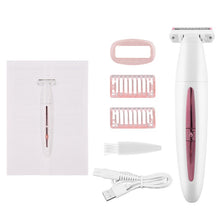 Load image into Gallery viewer, Waterproof Electric Women Epilator Hair Removal Face Bikini Legs Depilatory Trimmer Razors Lady Shaver Cordless Haircut Machine