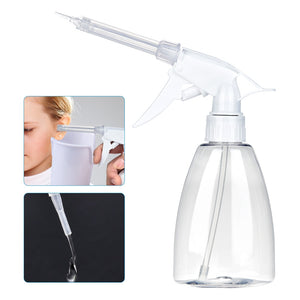 Ear Irrigation Cleaning Kit Ear Wax Removal Kit With Ear Washing Syringe Squeeze Bulb Earwax Remover for Adults Kids Ear Care