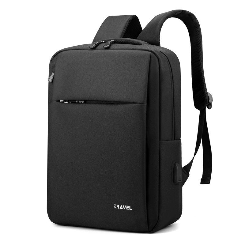 Business Mens Backpack USB Charging Waterproof Bag Multifunction Anti-theft Rucksack For Laptop 15.6 Inch Reflective Design