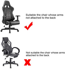 Load image into Gallery viewer, Gaming Chair Covers Computer Desk Chair Slipcover Office Game Reclining Racing Stretch High Back Gamer Swivel Chairs Protector