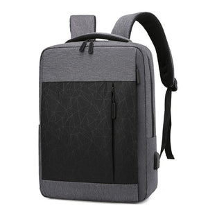 Men's Backpacks USB Charging Business Bag Multifunctional Waterproof Oxford Cloth Rucksack Male Portable Casual Laptop Bagpack