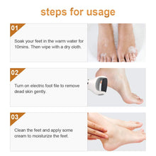 Load image into Gallery viewer, Electric USB Rechargeable Foot Grinder Heel File Grinding Exfoliator Pedicure Machine Foot Care Tool Grinding File Dead Skin