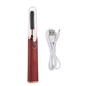Beauty Makeup Heated Eyelash Curler Rechargeable Long Lasting Natural Curling Portable Pen Quick Heating Eye Lash Ironing Comb
