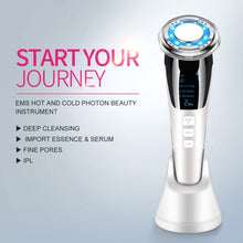 Load image into Gallery viewer, Electroporation RF Radio Frequency Facial LED Photon Light Treatment Machine Face Lifting Beauty Skin Massager