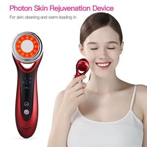Rechargeable Electric Epilator Facial Massage Cleaner Detox And Acne Tool Color Light Face Deep Cleansing Skin Rejuvenation