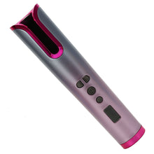 Load image into Gallery viewer, Automatic Hair Curler Wireless Rotating Curling Iron Portable LED Digital Display Temperature Adjustable Hair Styler Tool
