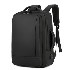 Mens Backpacks USB Charging Waterproof Bags For Male Multifunctional Laptop Rucksack Business Portable Bagpack Extensible Design