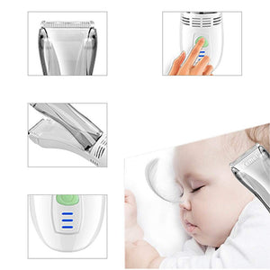 Vacuum Haircut Kit Mute Sleep Baby Cordless Hair Trimmer Automatic Gather Children Hair Clippers Low Noise Home Use