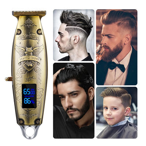 Chargeable Electric Hair Cutting Machine Hair Beard Clipper Men's Shaver Mute Trimmer Barber Professional hair Clipper