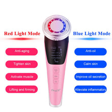 Load image into Gallery viewer, 5 in 1 EMS Face Mesotherapy Electroporation Led Photon Lifting Beauty Lifting Face Skin Facial Care Neck Massager