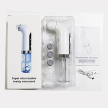 Load image into Gallery viewer, Small Bubble Blackhead Remover Vacuum Nose Pore Cleaner with USB Rechargeable