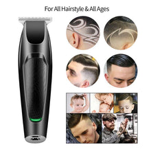 Load image into Gallery viewer, Men&#39;s Portable Electric Hair Clipper USB Rechargeable Fast Hait Cutting For Kids And Adults Cordless Shaver Machine Low Noise