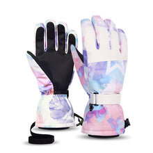 Load image into Gallery viewer, Winter Men Women Ski Gloves Windproof Warm Waterproof Touch-Screen Fleece Non-slip Snowboard Snowmobile Cycling Skiing Gloves