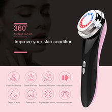 Load image into Gallery viewer, LED Photon Rejuvenation Skin Lifting Tighten Vibration Massage Device Face Eye Beauty Machine Facial Cleansing Tool