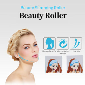 3D Roller Massager Portable Facial Body Massage Lifting Slimming V-face 360 Rotate Thin Face Wrinkle Remover Y Shape Relaxation