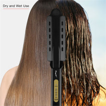 Load image into Gallery viewer, Professional Hair Straightener Wet Dry Straight Plate Flat Iron Fast Heating hair Styling Tools Hair Straightening Irons
