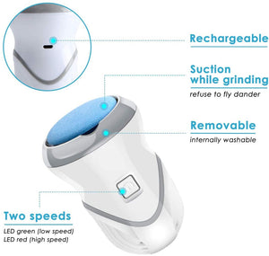 Portable Electric Vacuum Adsorption Foot Grinder Electronic Foot File Pedicure Tools Callus Remover Feet Care Sander