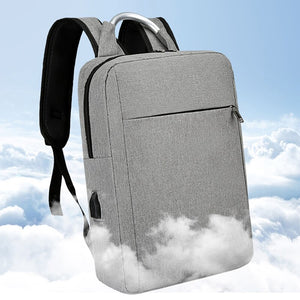 Mens Backpacks Multifunctional USB Charging Bag Waterproof Oxford Cloth Rucksack Male Portable Business Casual Laptop Bagpack