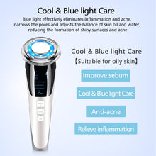 Load image into Gallery viewer, Electroporation RF Radio Frequency Facial LED Photon Light Treatment Machine Face Lifting Beauty Skin Massager