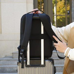 Business Men's Backpack Multifunctional USB Charging Bag Waterproof Oxford Cloth Laptop Rucksack Man Casual Urban Backpack