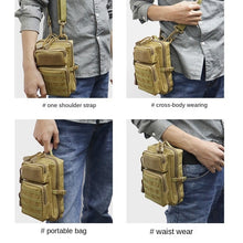 Load image into Gallery viewer, Waterproof Outdoor Tactical Waist packs Hiking Travelling Sling Backpacks Waist bags Shoulder Hunting Bags