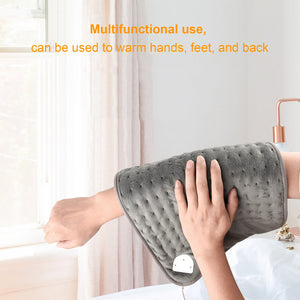45W Electric Heating Pad Timer for Shoulder Neck Back Spine Leg Pain Relief Winter Warmer 60x30cm
