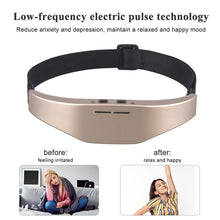 Load image into Gallery viewer, Smart Electric Head Massager Microcurrent Wireless Sleep Instrument Sleep Treatment for Better Sleep and Relieve Headache
