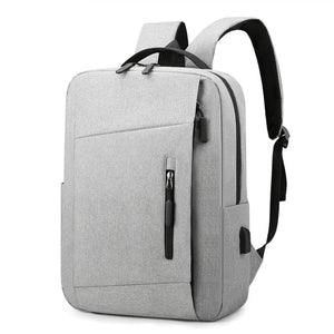 Men's Backpack Multifunctional Waterproof Business Bags Portable Casual Rucksack Male Laptop Backpack USB Charging Design