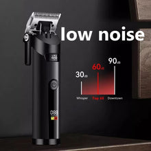 Load image into Gallery viewer, Barber Cordless Electric Hair Clipper Adjustable Blade Hair Trimmer Men Rechargeable Professional Haircut Machine
