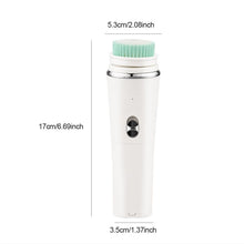 Load image into Gallery viewer, Professional 5 In 1 Facial Cleansing Brush Electric Wash Cleaner Wet/Dry Massage Pore Deep Cleaning Dead Skin Exfoliating Brush