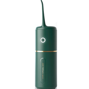 Portable Oral Irrigator Pulse Dental Water Flosser USB Rechargeable Water Jet 280ml Water Tank Waterproof Teeth Cleaner