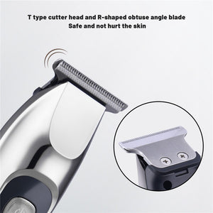 Professional Men Hair Clipper Electric Hair Trimmer Kit LED Display Hair Cutting Blade Rechargeable Machine Hair Styling