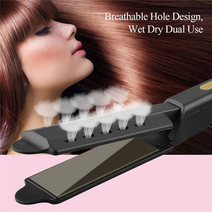 Professional Hair Straightener Wet Dry Straight Plate Flat Iron Fast Heating hair Styling Tools Hair Straightening Irons