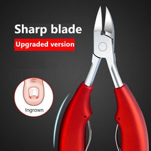 Load image into Gallery viewer, Toe Nail Clippers Nail Correction Thick Nails Ingrown Toenails Nippers Cutters Dead Skin Dirt Remover Pedicure Care Tool