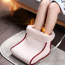 Load image into Gallery viewer, Cosy Heated Electric Warm Foot Warmer Massager Washable Heat 5 Modes Heat Settings Warmer Cushion Thermal Foot Warmer Massage