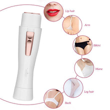Load image into Gallery viewer, Women 3D Floating Electric Shaver Epilator No Pain Cordless Hair Removal Razor Leg Bikini Body Hair Shaving Tool USB Rechargeable