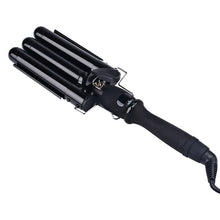 Load image into Gallery viewer, Portable 25mm Waver Deep Curly Hair Machine Curling Iron Heating Temperature Adjust Styling Tools With Heat Resistant Glove
