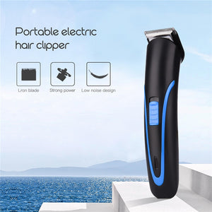 Portable Electric Hair Trimmer For Men High Performance Cutting Machine Low Noise Rechargeable Hair Clipper Styling Tools