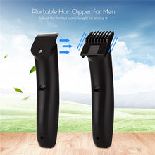 Load image into Gallery viewer, Portable Electric Hair Trimmer For Men High Performance Cutting Machine Low Noise Rechargeable Hair Clipper Styling Tools