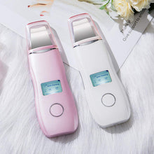 Load image into Gallery viewer, Ultrasonic Skin Scrubber Facial Peeling Shovel Pore Blackhead Cleaner EMS Facial Lifting  Pores Cutin Remover Comedone Cleanser
