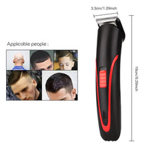 Load image into Gallery viewer, Portable Electric Hair Trimmer For Men High Performance Cutting Machine Low Noise Rechargeable Hair Clipper Styling Tools