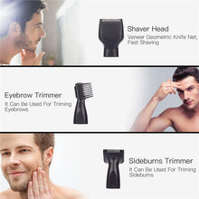 Load image into Gallery viewer, 4 In 1 Rechargeable Shavers Nose Ear Hair Trimmer Beard Trimer For Men Eyebrow Sideburns Hair Removal Razor Cutter For Men